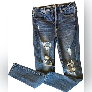 American Eagle Outfitters Ripped Skinny Jeans